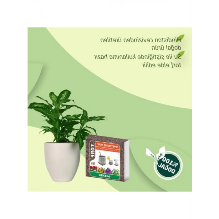 Sıkıştırılmış Torf Cocopeat - 5 Litre