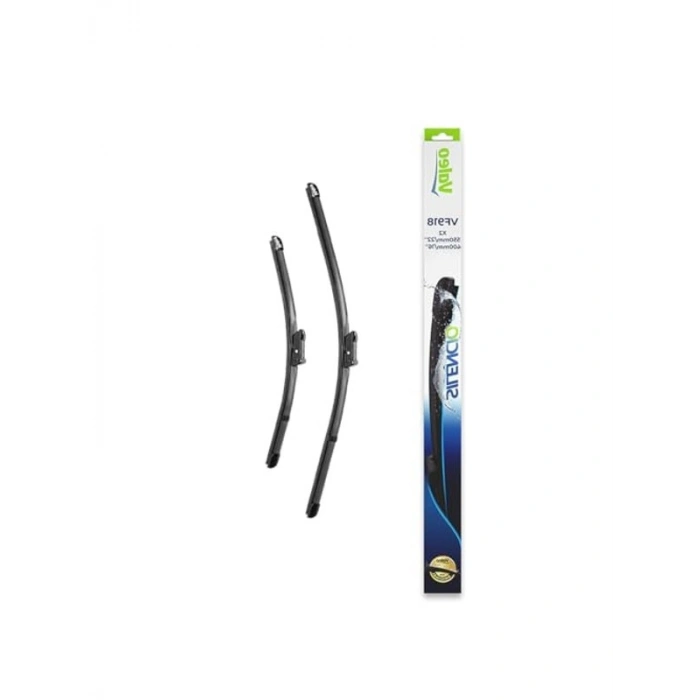Silecek Seti - Silencio Flat Blade Set, Ford Ecosport Uyumlu