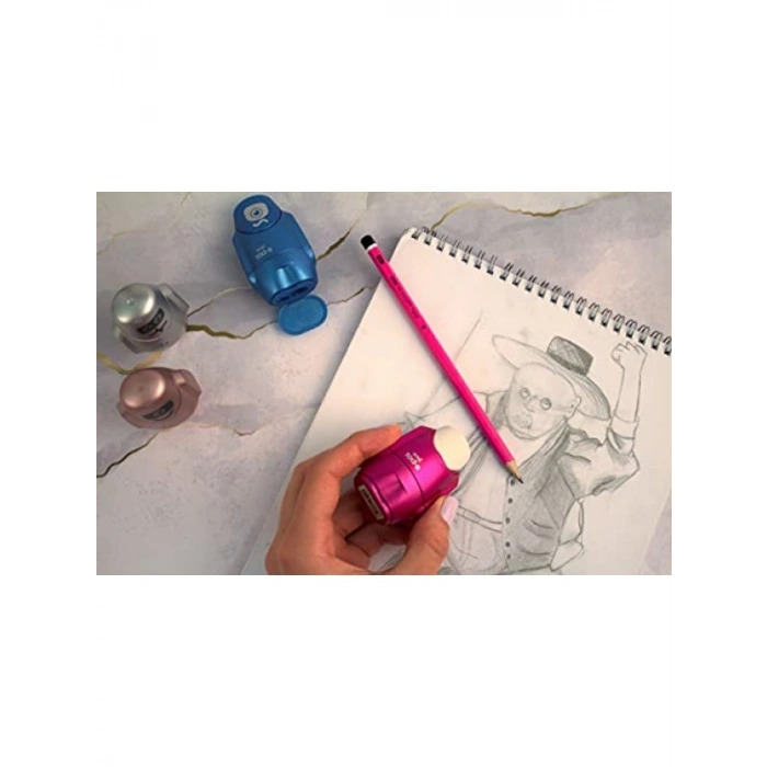 Silgili Kalemtıraş, Metalik Mavi