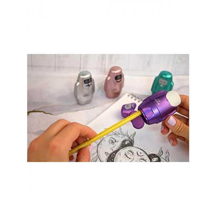 Silgili Kalemtıraş, Metalik Mavi