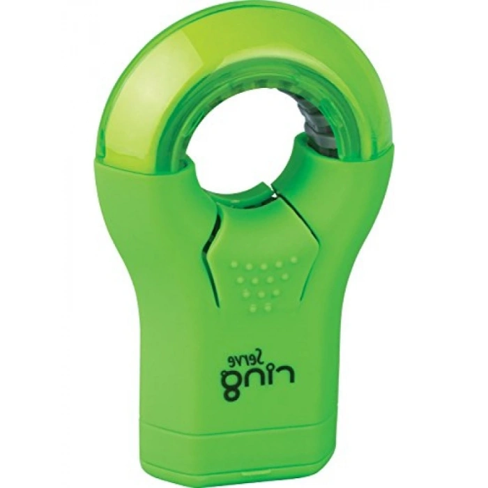 Silgili Kalemtraş - Yeşil Tekli