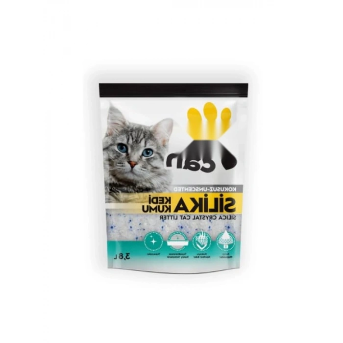 Silika Kristal Kedi Kumu - 5 Adet, 3.8 LT