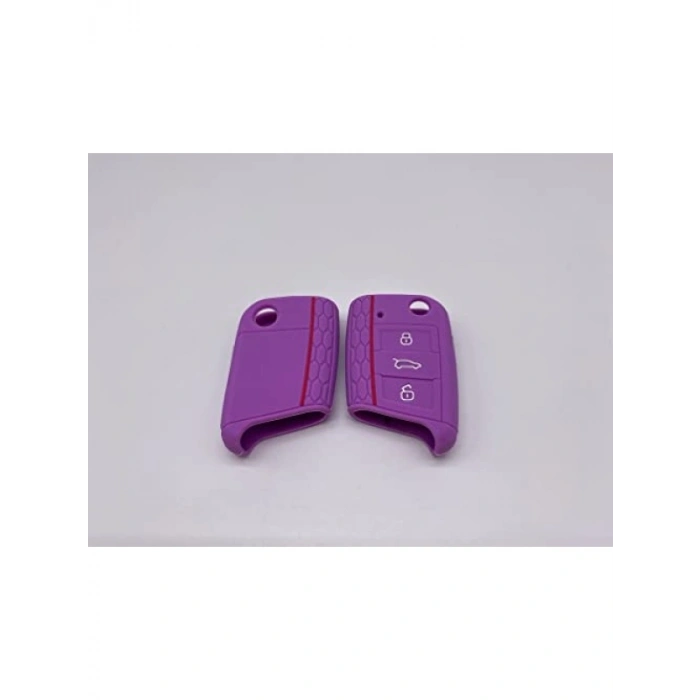 Silikon Anahtar Kabı - Sustalı Anahtar Kılıfı