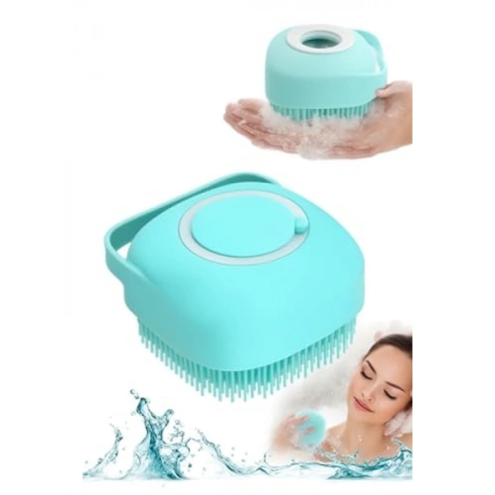 Silikon Banyo Lifi - Peeling Etkili Masaj Fırçası