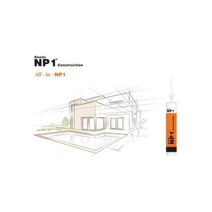 Silikon Beyaz Np1 Ms Polimer 290 ml Güçlü Yapıştırıcı