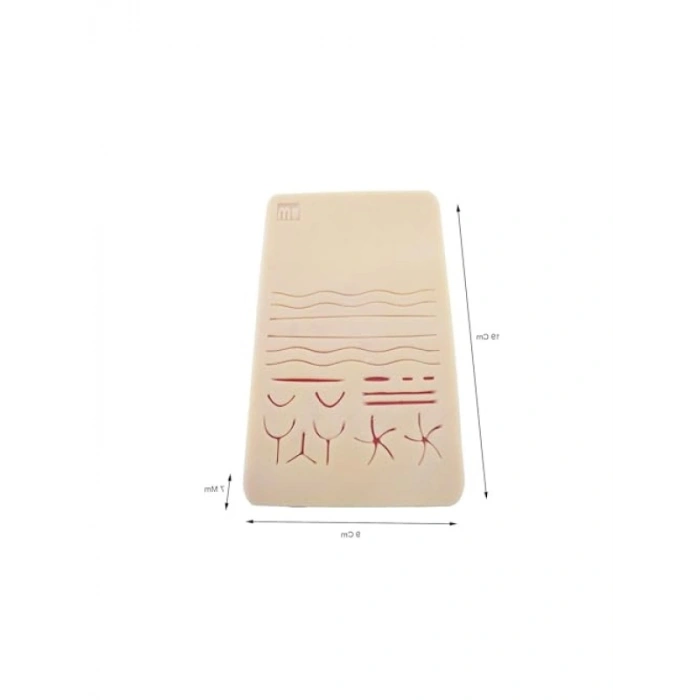 Silikon Dikiş Pedi - 19x9 cm Eğitim Matı