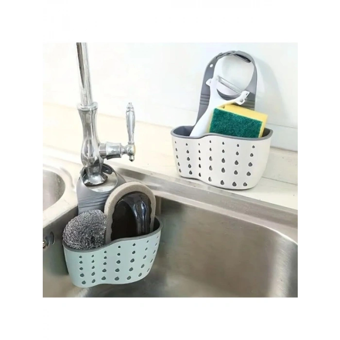 Silikon Lavabo Düzenleyici, Askılı Sepet