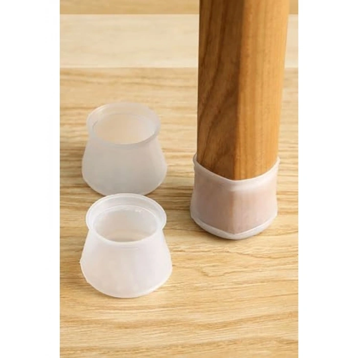 Silikon Masa Sandalye Koruyucu – 8 Adet