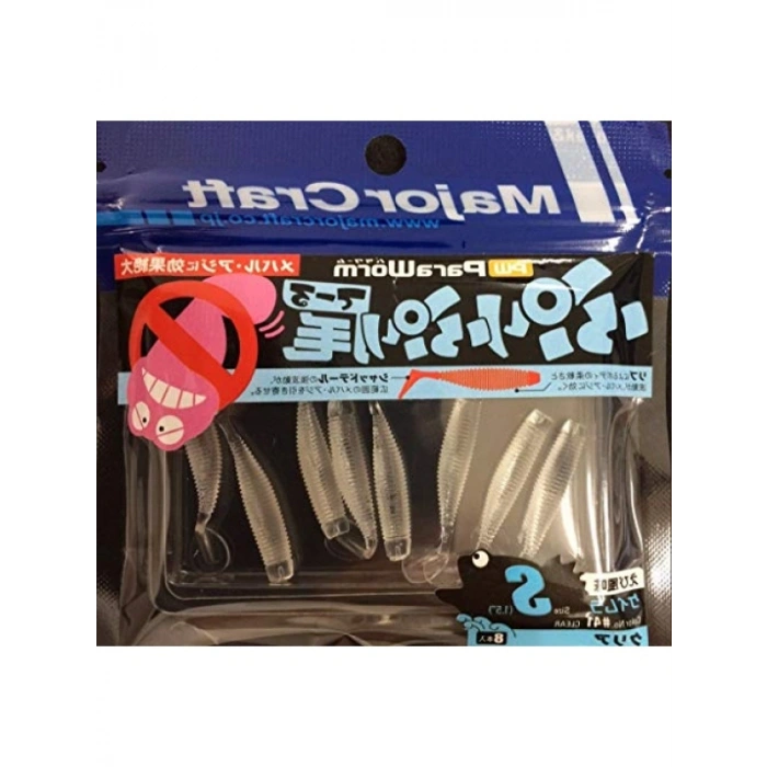 Silikon Shad Yem - 1.5 Boyutunda 8 Adet