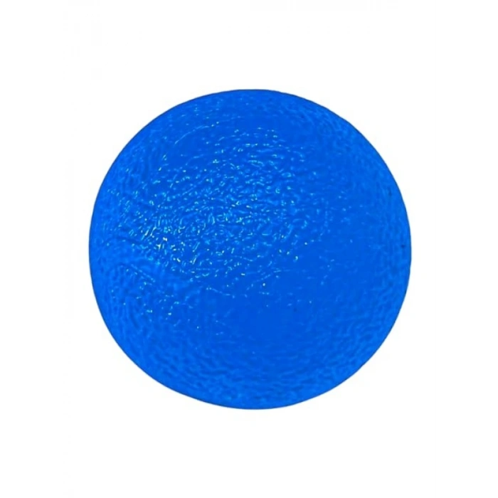 Silikon Stres Topu - 4.5 cm Mavi