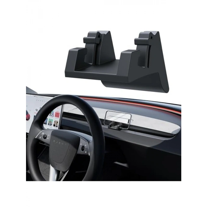 Silikon Telefon Montaj Tutucu, Tesla Model 3 İçin Tasarlanmış