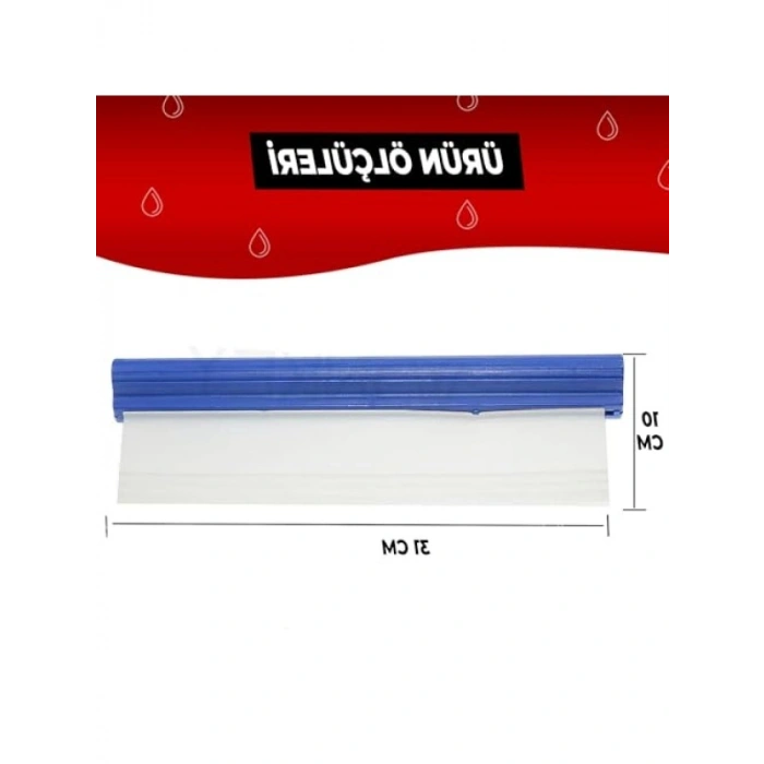 Silikon Uçlu Kaporta Su Çekeceği - 31x10 cm