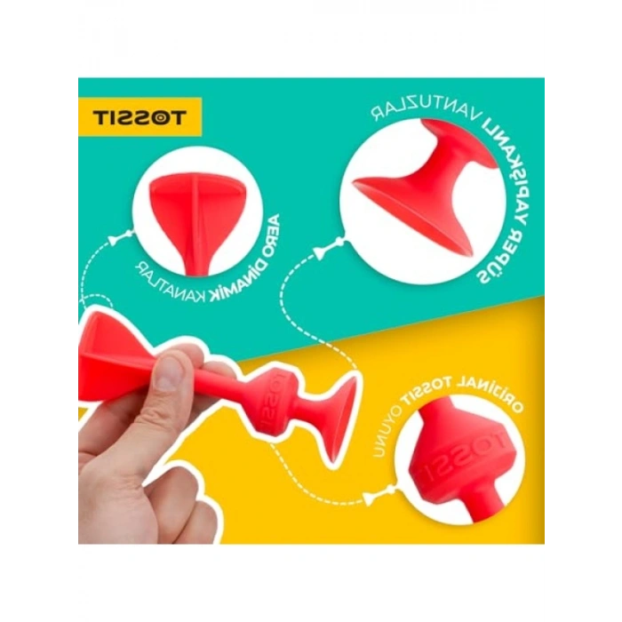 Silikon Vantuz Dart Oyunu - Aile ve Parti Eğlencesi