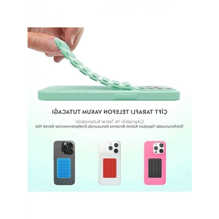Silikon Vantuzlu Telefon Kılıfı Tutucu, Araç İçin Ahtapot Tasarımı