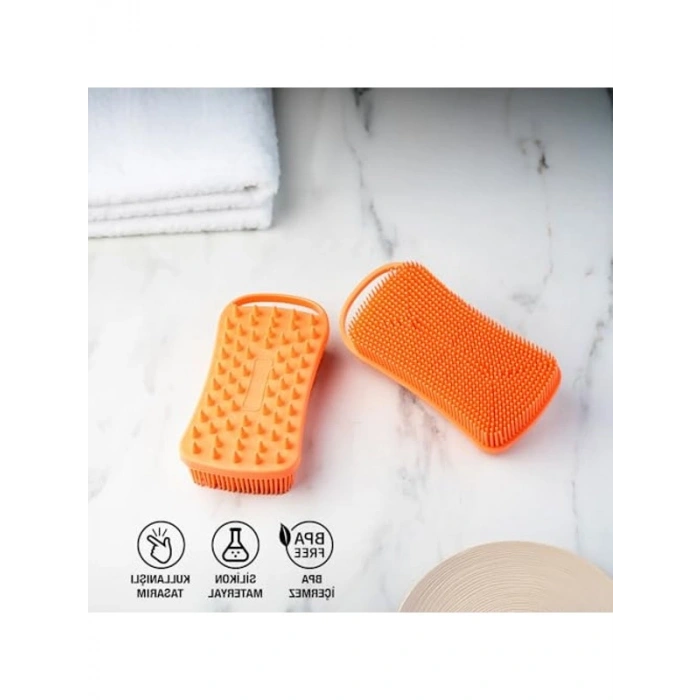 Silikon Vücut Masaj Fırçası - 08 Numara