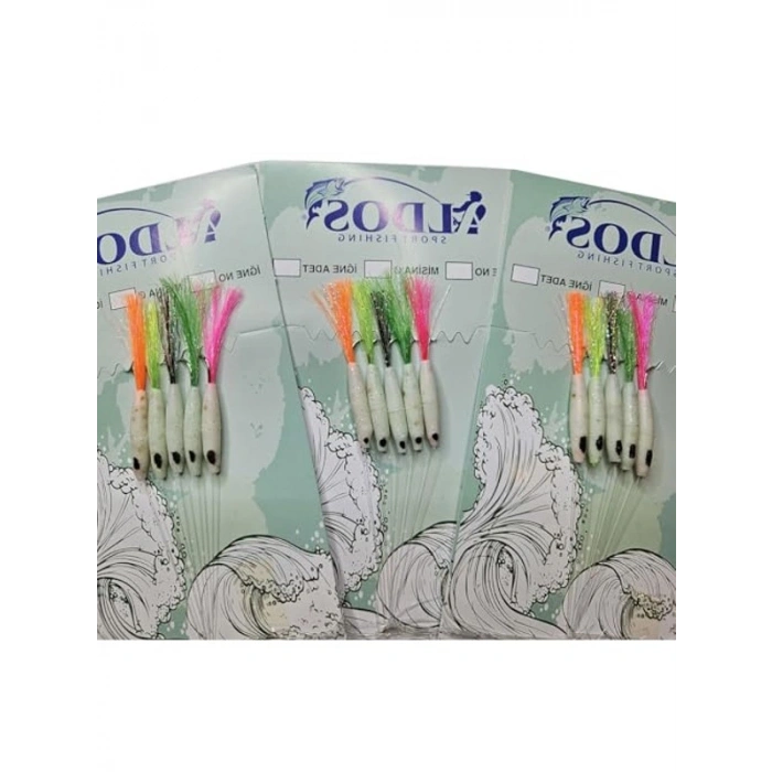 Silikonlu Çapari Seti, Çinekop ve Palamut Avı İçin Tasarlandı