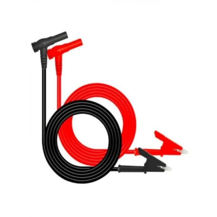 Silikonlu Krokodil Uçlu Multimetre Probu, 20A, 100 cm