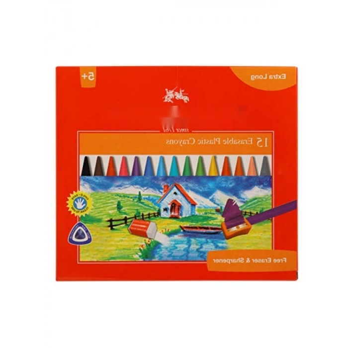 Silinebilir Mum Boya Seti, 15 Canlı Renk