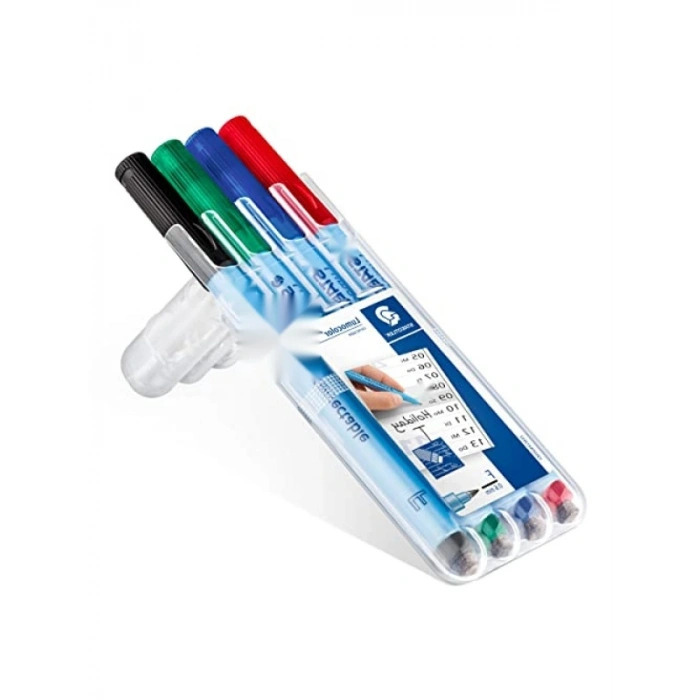 Silinebilir Nonpermanent Markör Seti, 4’lü
