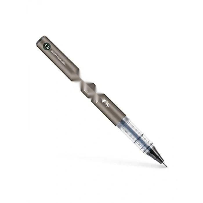 Silinmez Mürekkep ile İğne Uçlu Roller Kalem, 0.7 mm, Siyah