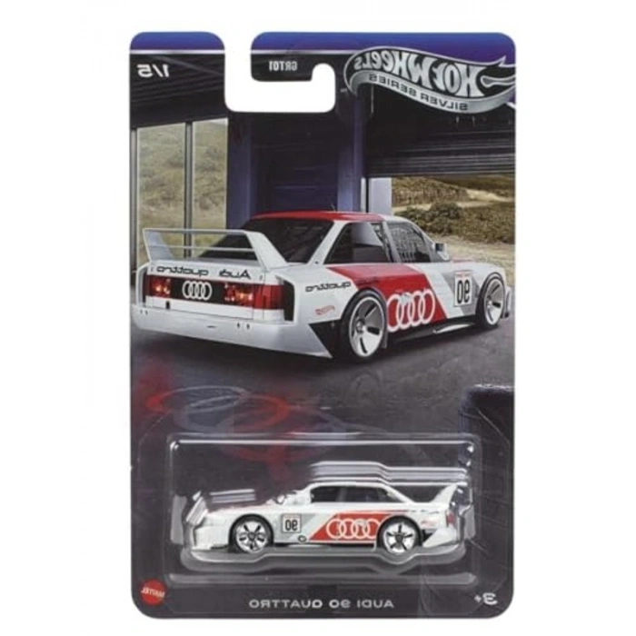 Silver Series Tekli Arabalar: 1:64 Ölçekli AUDI 90 QUATTRO Modeli ile
