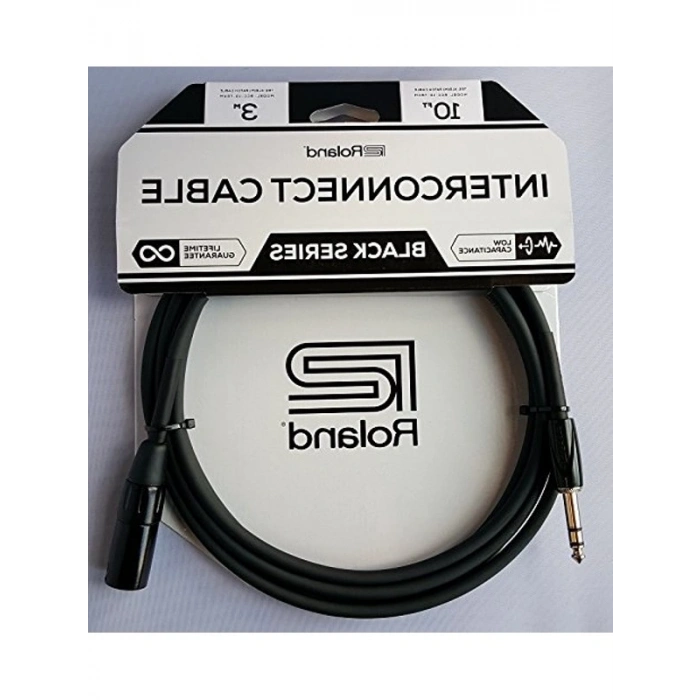 Simetrik 3 m Uzunluğunda Bağlantı Kablosu, 6.3 mm - XLR