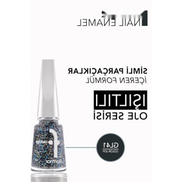 Simli Tırnak Cilası - 41 Renk ile Parlaklık