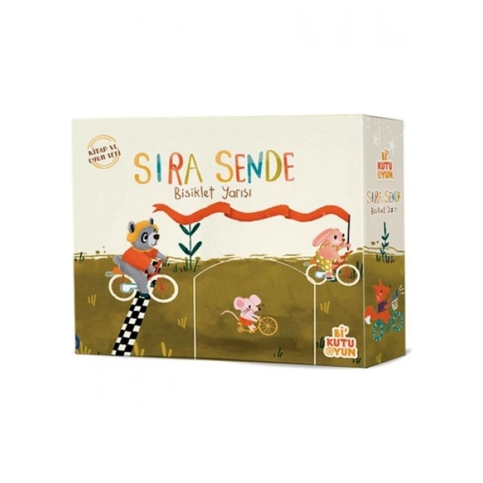 Sıra Sende - Bisiklet Yarışı (Kitap ve Oyun Seti)