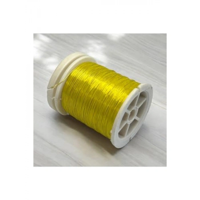 Şirin Sarı Renkli 0.30mm Filografi Teli - 50 Metre Uzunluk