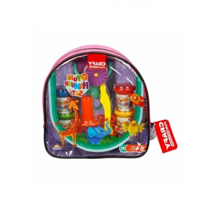 Sırt Çantası Oyun Hamuru Seti (4x50gr)