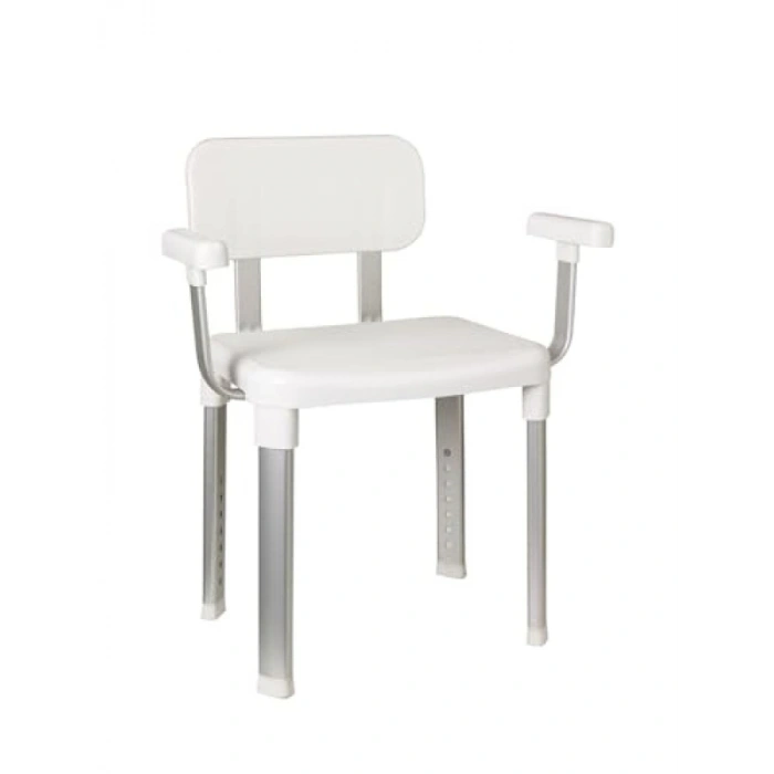 Sırt ve Kol Destekli Banyo Sandalyesi