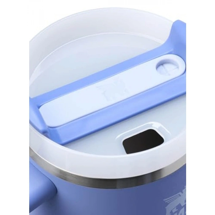 Şişe, 0,70 Litre Kapasite, Pratik Kullanım için Menekşe Çiçeği Renk