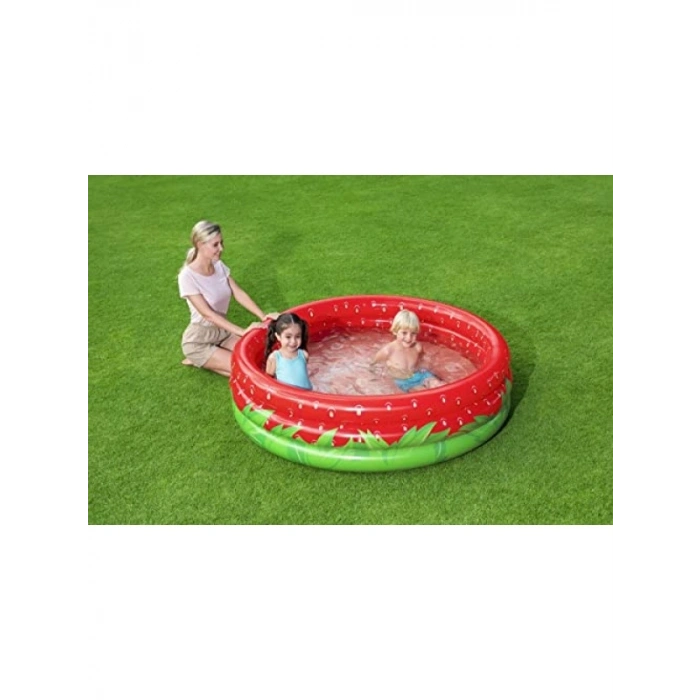 Şişirilebilir Tatlı Çilek Oyun Havuzu - 508 L