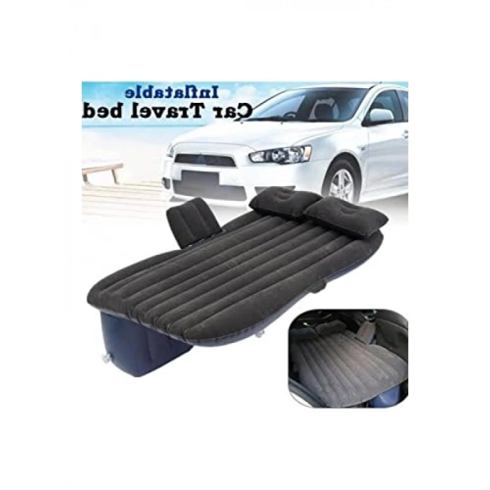 Şişme Araba Koltuk Yatağı - Siyah Renk