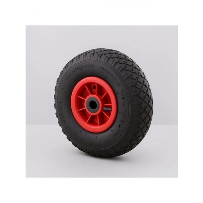 Şişme Havalı Taşıma Arabası, Plastik Jantlı Siboplu, 260x85 mm