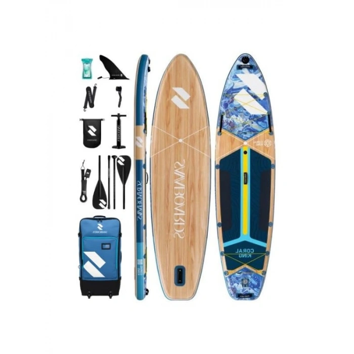 Şişme Paddle Board SUP Seti - Geniş Gövde ve Taşıma Kolaylığı