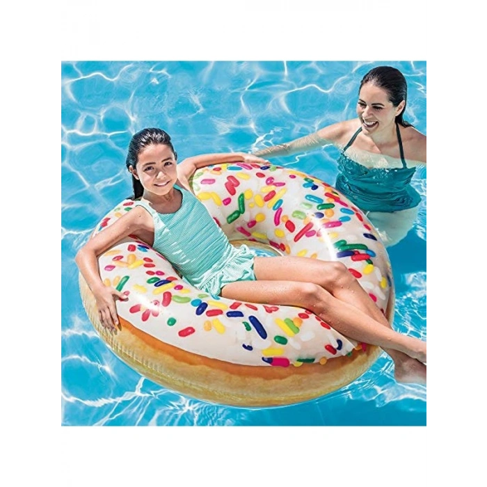 Şişme Simit ile Serinletici Eğlence, 114 cm Boyutunda