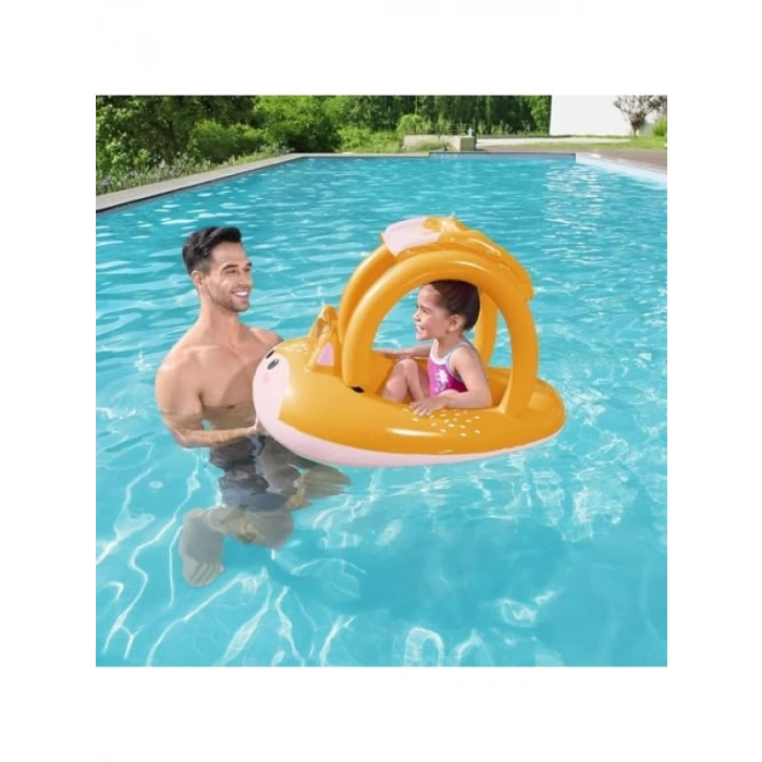 Şişme Tilki Yatağı, Çocuklar İçin Eğlenceli Havuz Oyuncağı