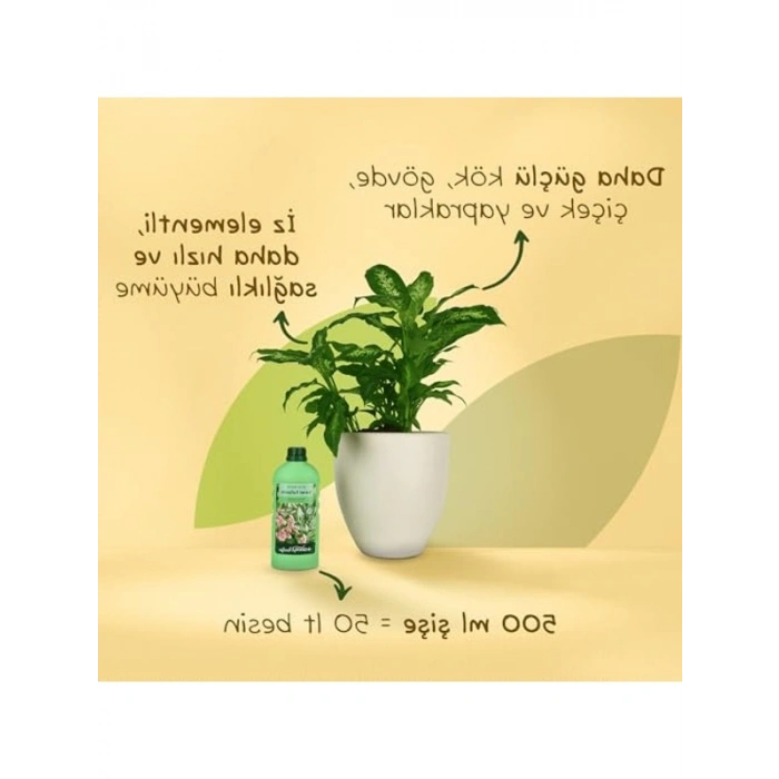 Sıvı Bitki Besini, 500ml Kapasite, Genel Kullanım İçin Uygun