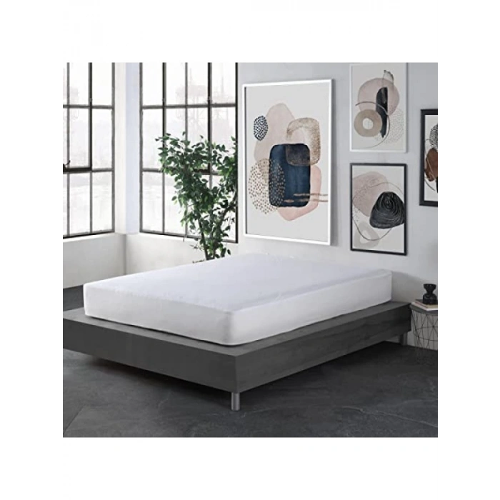 Sıvı Geçirmez Pamuklu Alez - Tek/Çift Kişilik - 160 x 200 cm