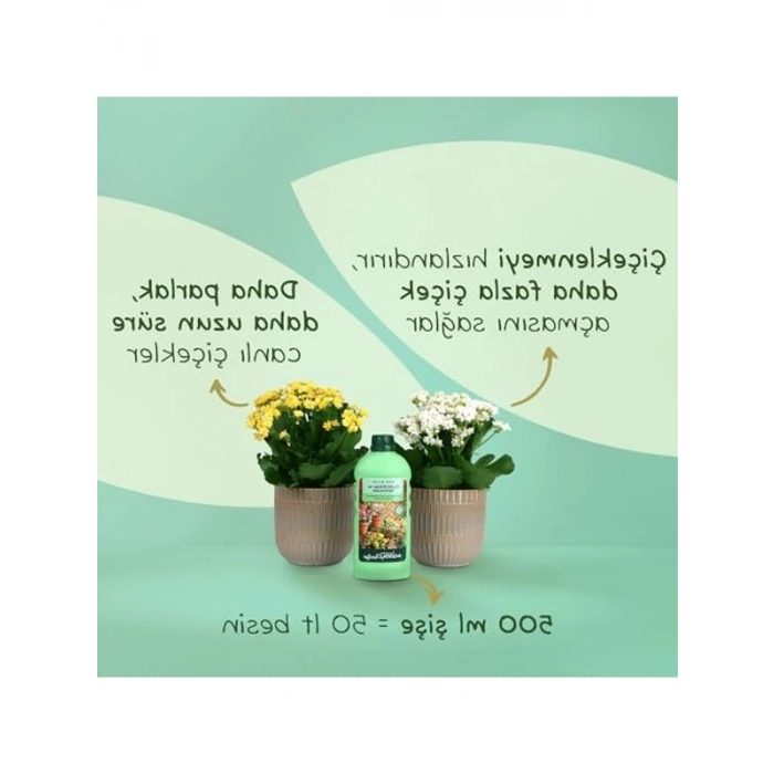 Sıvı Gübre, 500 ml Çiçekli Bitkilere Özel Besin