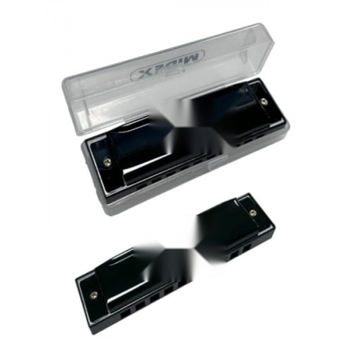 Siyah 10 Delikli Mızıka - HN-10BK Modeli