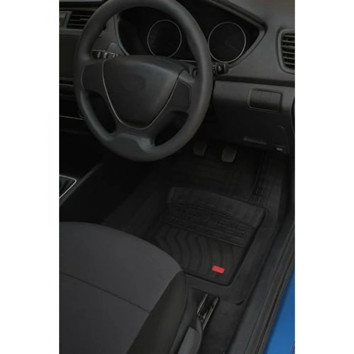 Siyah 3D Havuzlu 5 Parça Oto Paspas Seti