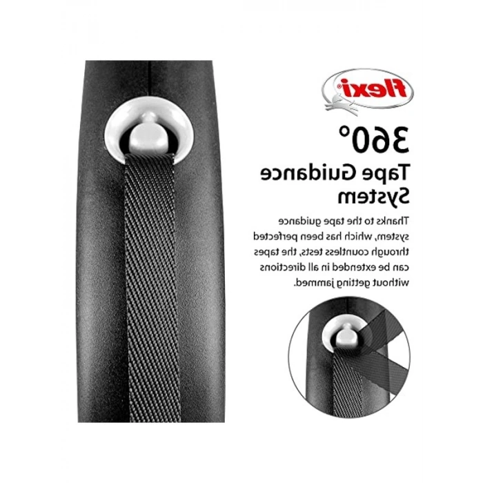 Siyah 5MT Şerit Tasma M Beden