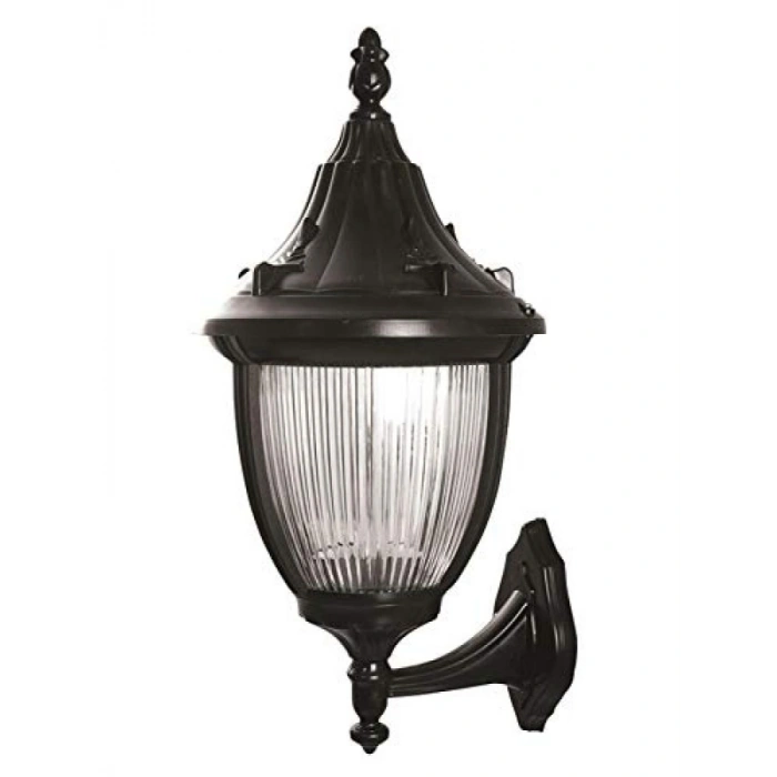 Siyah 60W Bahçe Aplik, Yüksek Kaliteli Malzeme