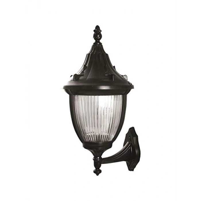 Siyah 60W Bahçe Aplik, Yüksek Kaliteli Malzeme