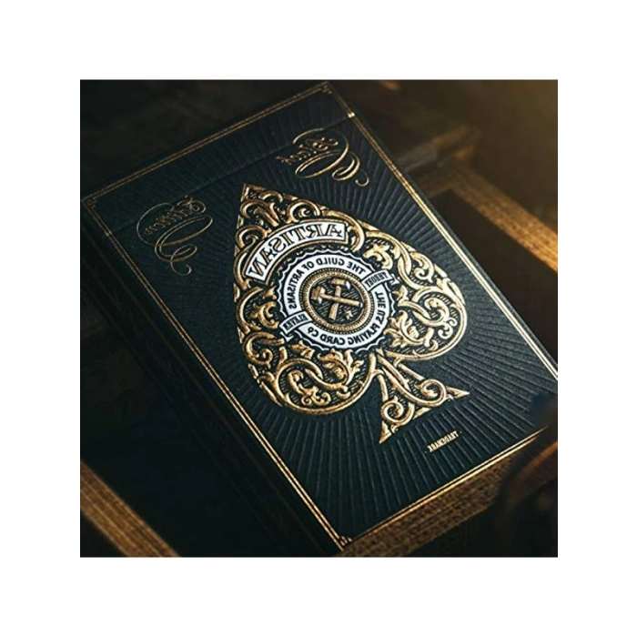 Siyah Artisan Oyun Kartları, Eğlenceli Stratejik Oyunlar İçin