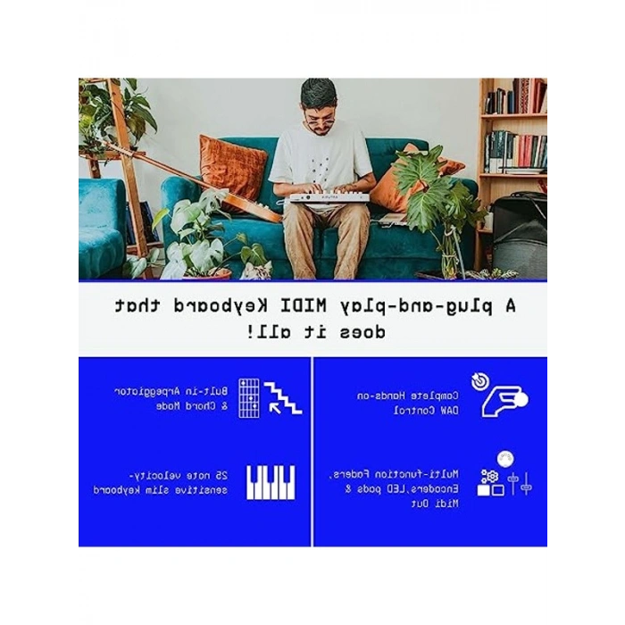 Siyah Beyaz Klavye, Kompakt ve Taşınabilir Tasarım ile Müzik Keyfi