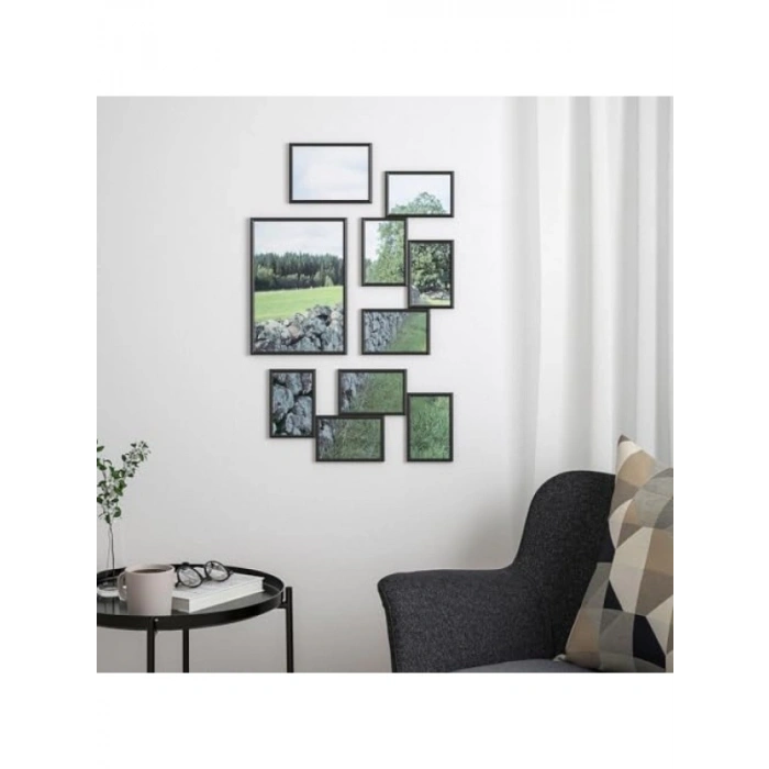 Siyah Çerçeve - 13x18 cm Ölçülerle Şık Tasarım