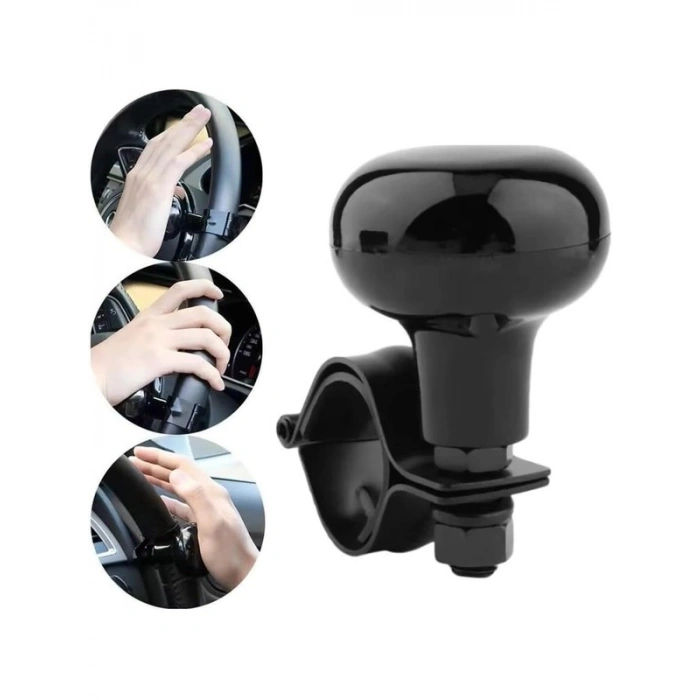 Siyah Ergonomik Direksiyon Topuzu, Kolay Kavrama ve Kullanım